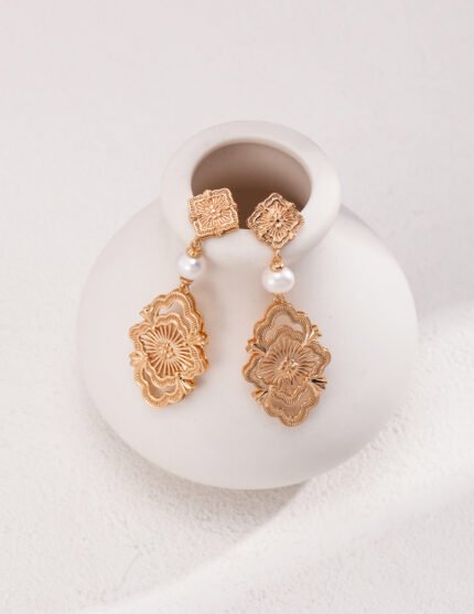 Baroque Pearl Earrings