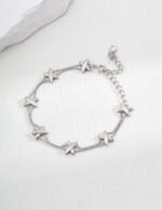 sterling silver 18k gold-plated bracelet